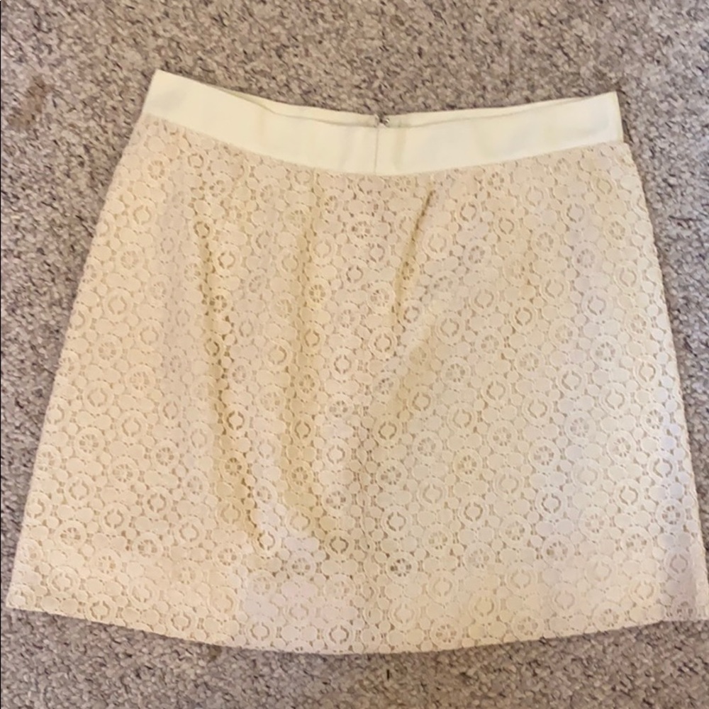 J.Crew Eyelet Mini Skirt